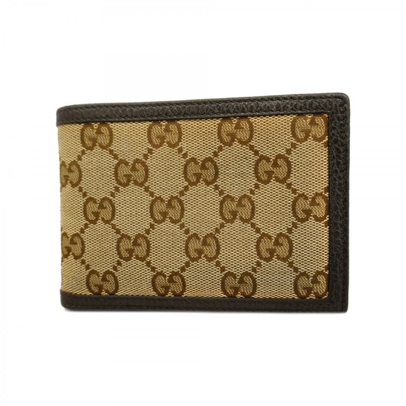 GUCCI Other - Gucci Wallet GG Canvas 292534 Brown Men's